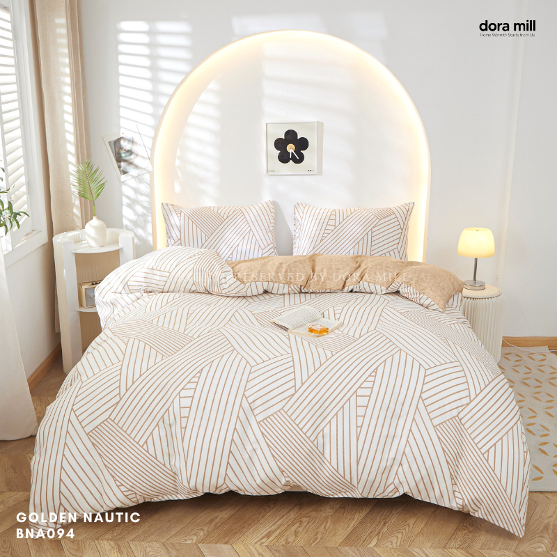 Dora Mill Combed Cotton Quilt Cover (not included Quilt) - Single/Queen #BNA