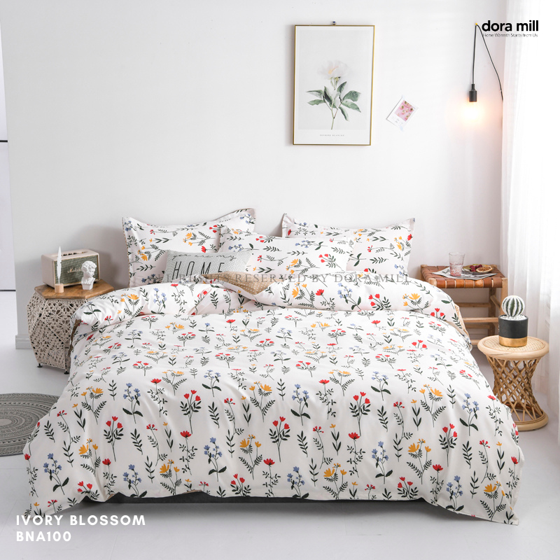 Dora Mill Combed Cotton Quilt Cover (not included Quilt) - Single/Queen #BNA