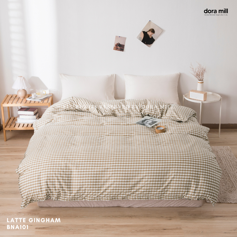 Dora Mill Combed Cotton Quilt Cover (not included Quilt) - Single/Queen #BNA