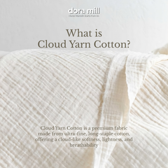 Dora Mill Cloud Cotton Quilt Cover Bedsheet Set - Super Single/ Queen/ King #BQC
