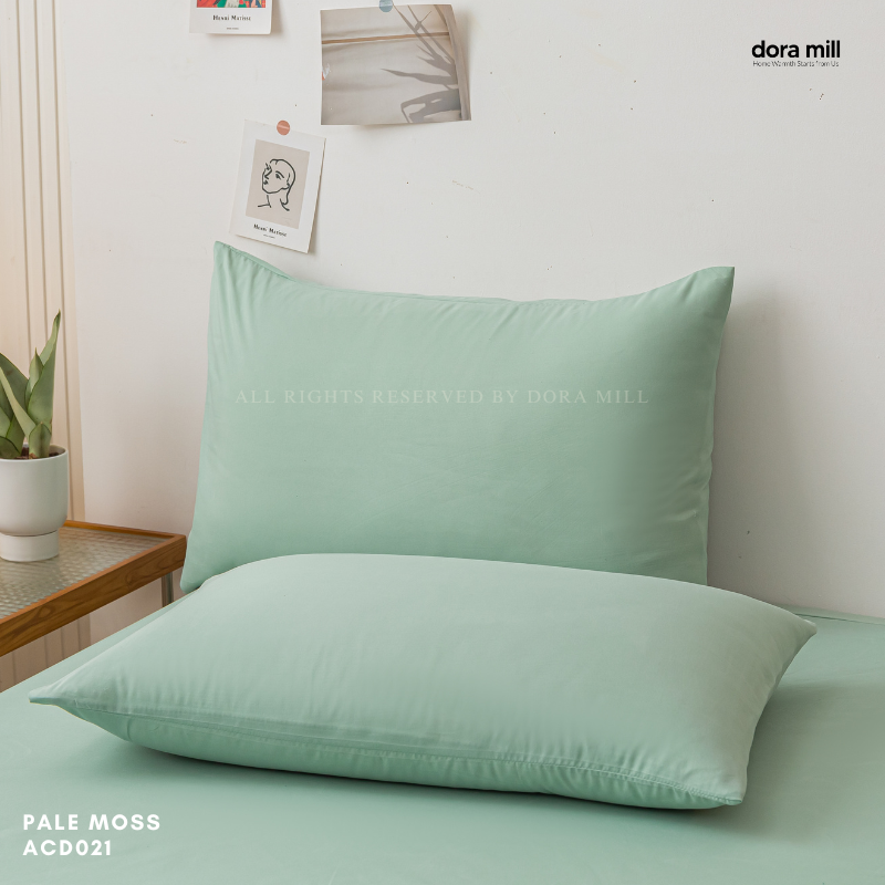 Dora Mill Plain Series Aloe Cotton Pillow Case – Soft & Skin-Friendly Comfort #ACD