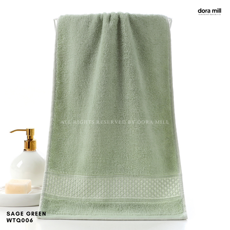 Dora Mill Hotel Premium Japan-Inspired Bath Towel – 100% Pure Cotton Luxury #WTQ
