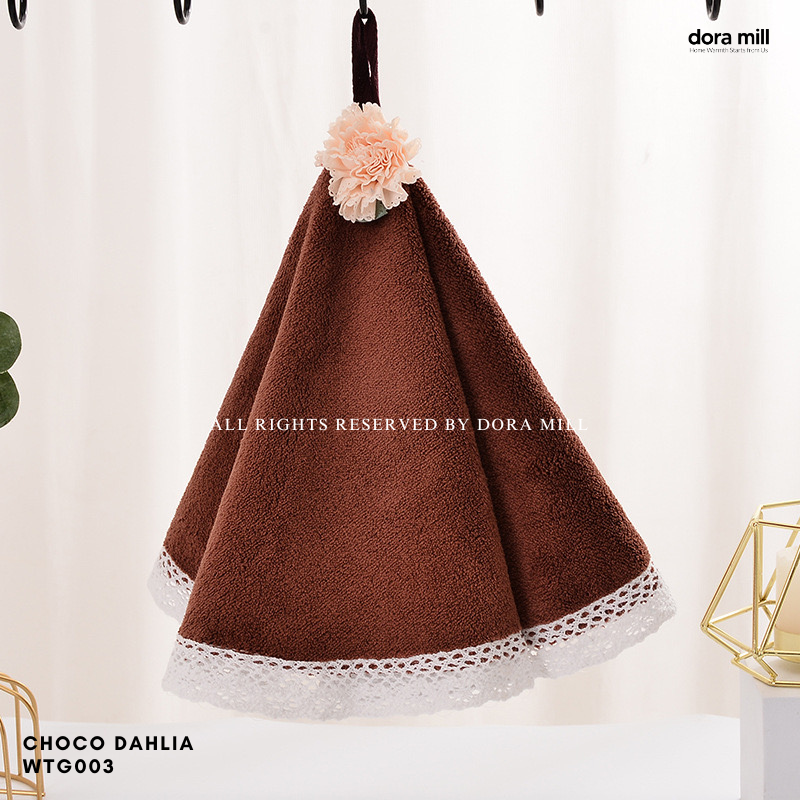 DORAMILL Hand Towel Hanging Hand Towel Kitchen Kitchen Towel Cotton Tuala Dapur Bundle Murah #WTG
