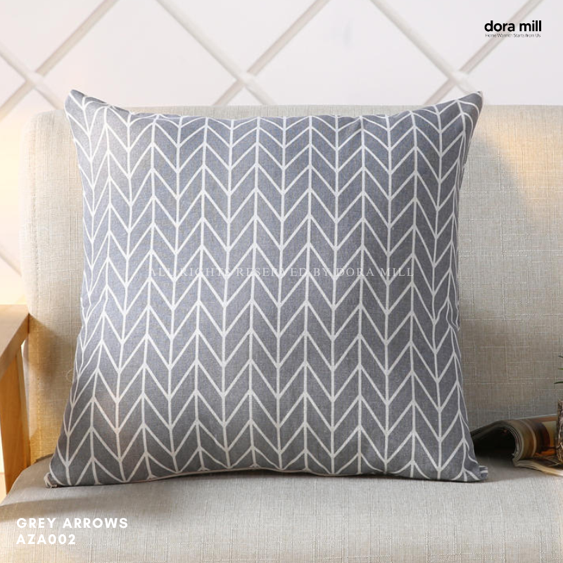 Dora Mill Classic Series Linen Cotton Throw Pillow Case – Sofa Cushion Cover #AZA