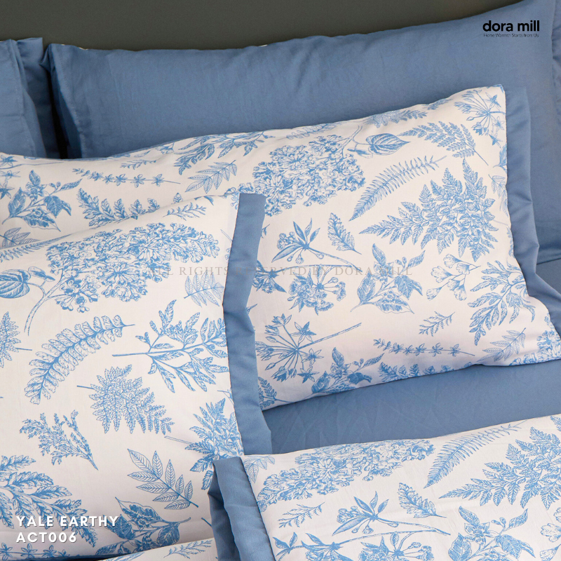 Washed Cotton Linen Summer Comforter 5in1 Bedsheet Set by Dora Mill #BBT