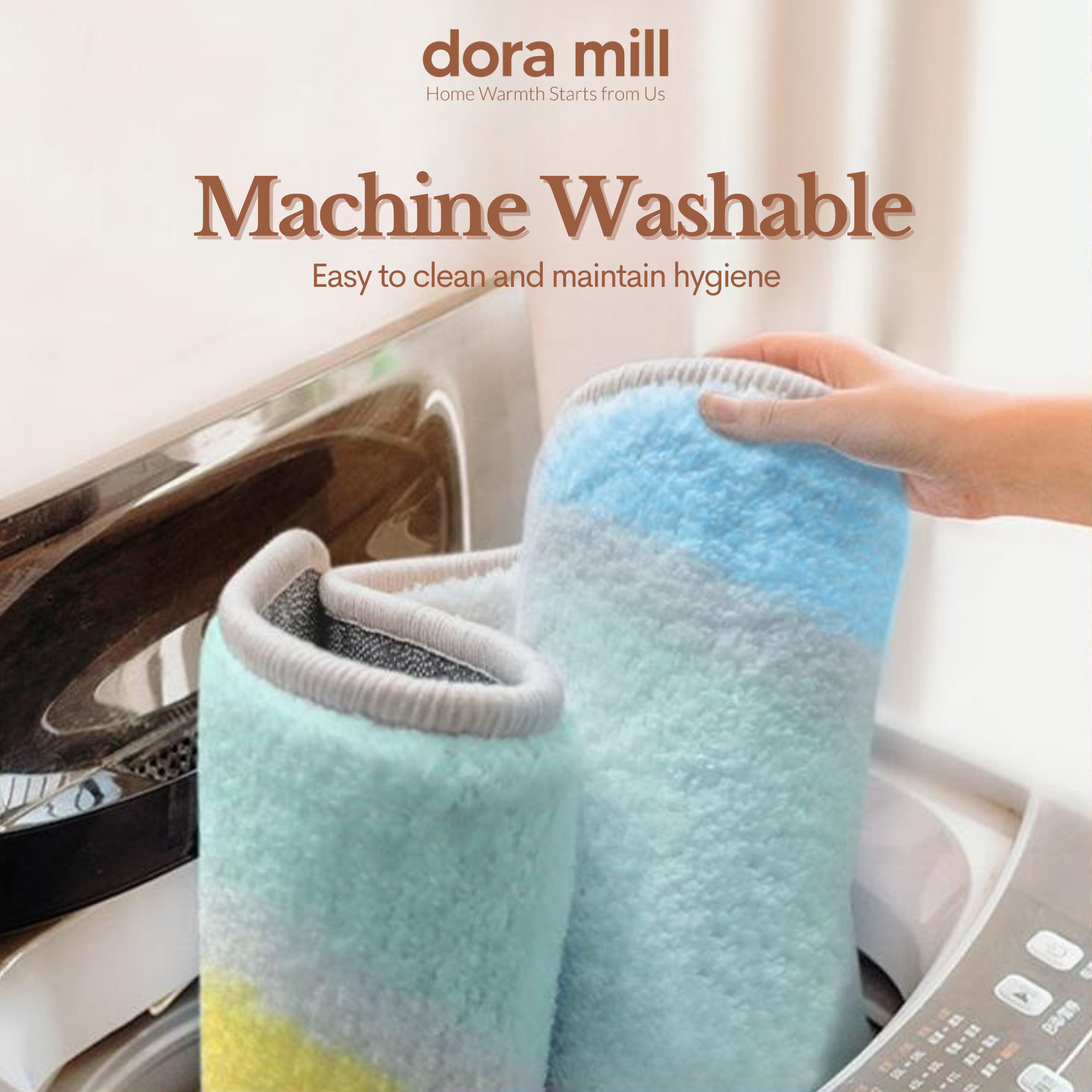 Dora Mill Cartoon Home Decor Imitation Cashmere Floor Mat - Living Room/Bathroom Cartoon Velvet Carpet #WCN