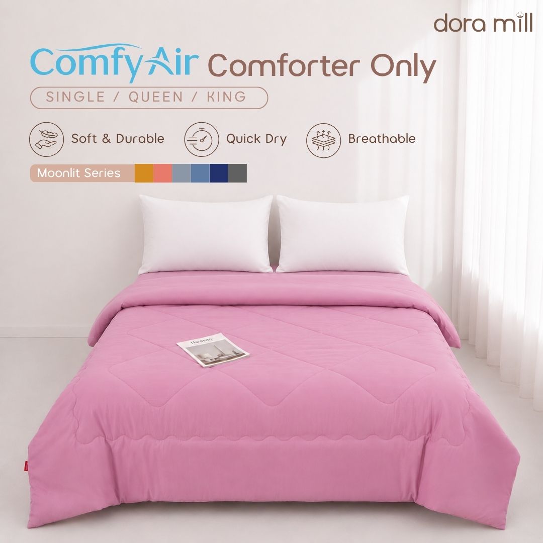 DORAMILL ComfyAir Plain Colour Warm Duvet Comforter #BXP