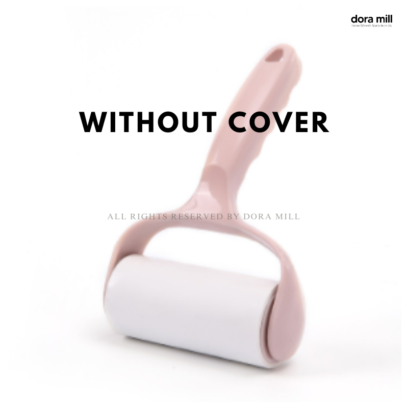 Dora Mill Refillable Lint Roller Dust Remover – Sticker Roller Brush for Clothes, Furniture, Carpet, Pet Fur, Dust, and Dirt #HRA