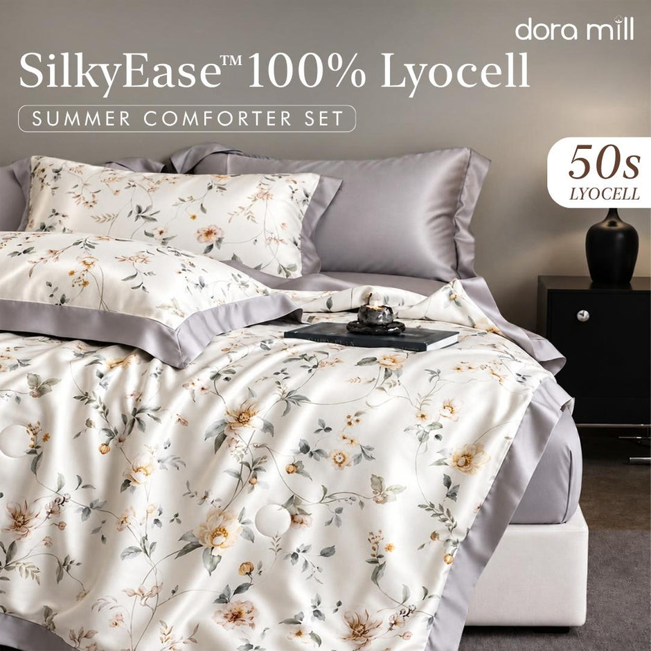 DORAMILL ConfyAir Plain Colour Fitted Bedsheet Set #BBP – Dora Mill