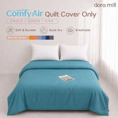 DORAMILL ComfyAir Plain Colour Duvet Cover ONLY #BNP