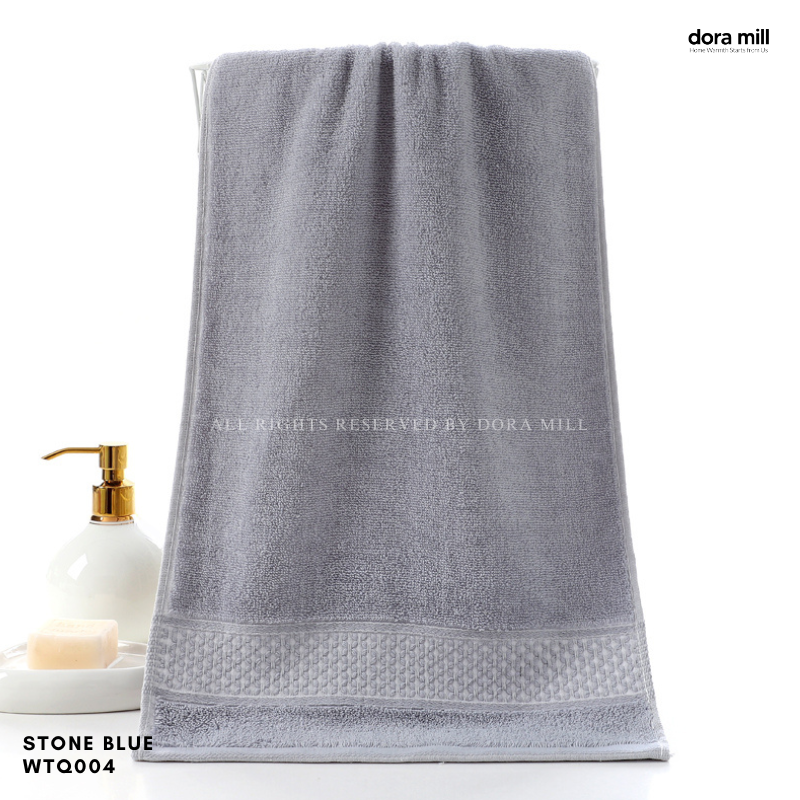 Dora Mill Hotel Premium Japan-Inspired Bath Towel – 100% Pure Cotton Luxury #WTQ