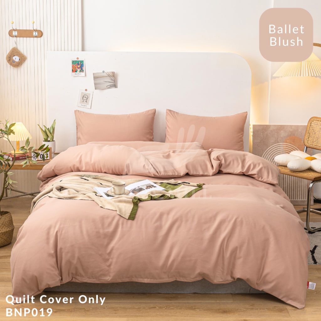 DORAMILL ComfyAir Plain Colour Duvet Cover ONLY #BNP
