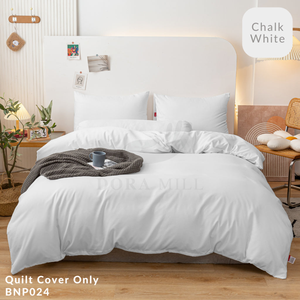 DORAMILL ComfyAir Plain Colour Duvet Cover ONLY #BNP