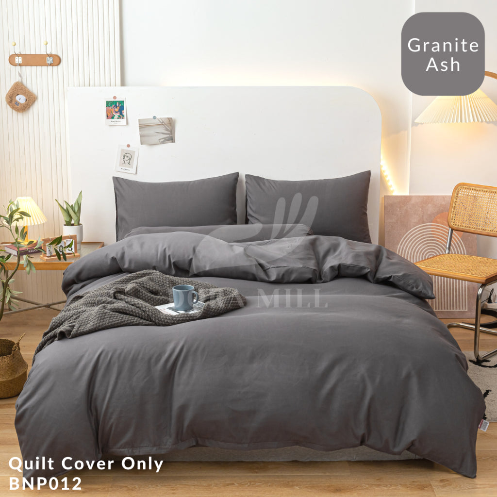 DORAMILL ComfyAir Plain Colour Duvet Cover ONLY #BNP