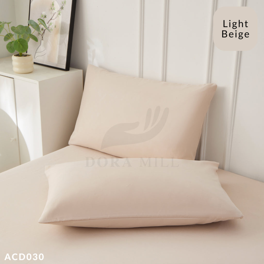 DORAMILL ComfyAir Plain Colour Pillow Case #ACD