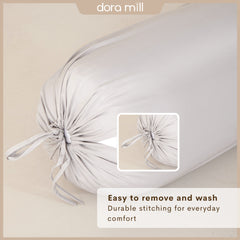 DORAMILL 50S 100% Tencel Lyocell Ultra Soft Fitted Bedsheet Pillow Case Bolster Case Quilt Cover 50S