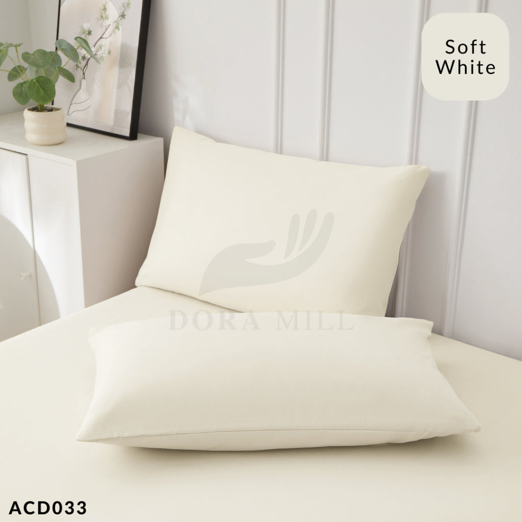 DORAMILL ComfyAir Plain Colour Pillow Case #ACD