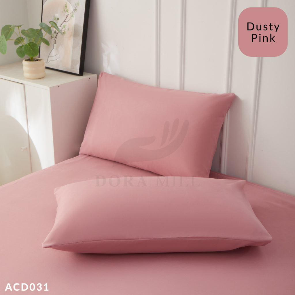 DORAMILL ComfyAir Plain Colour Pillow Case #ACD