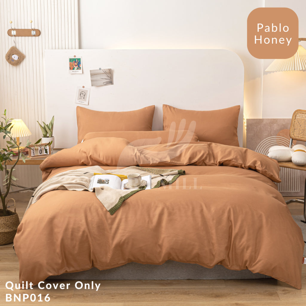 DORAMILL ComfyAir Plain Colour Duvet Cover ONLY #BNP