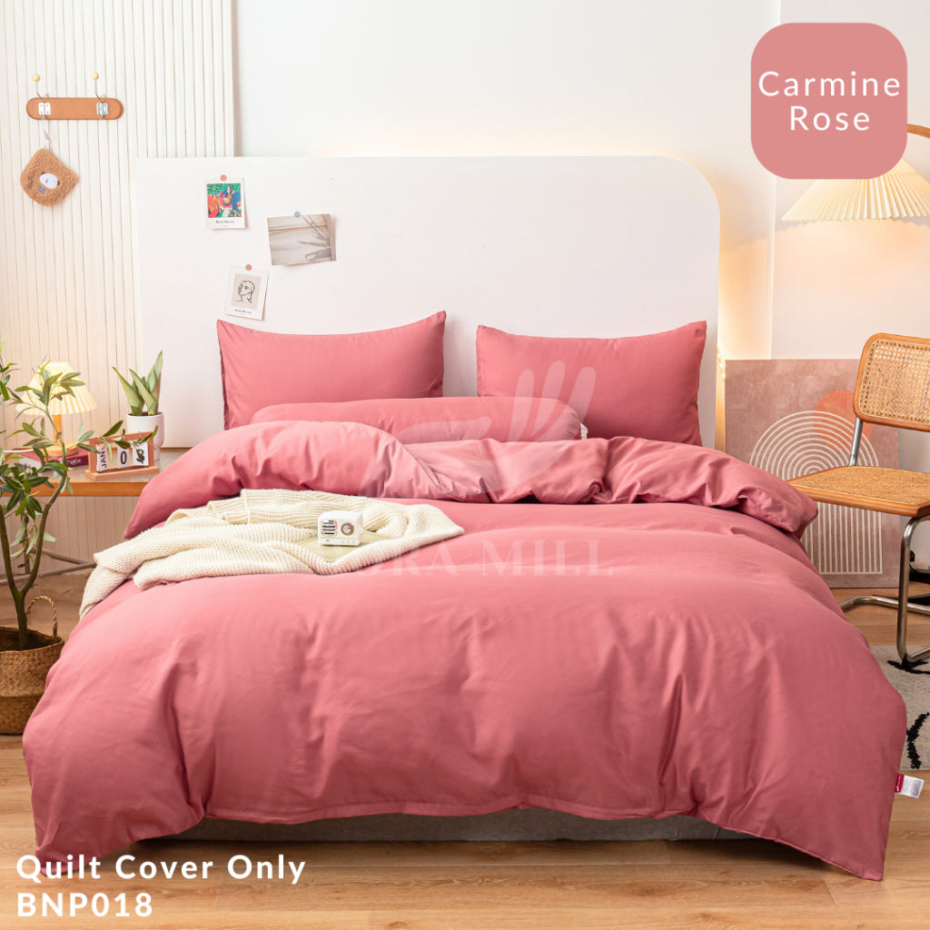 DORAMILL ComfyAir Plain Colour Duvet Cover ONLY #BNP