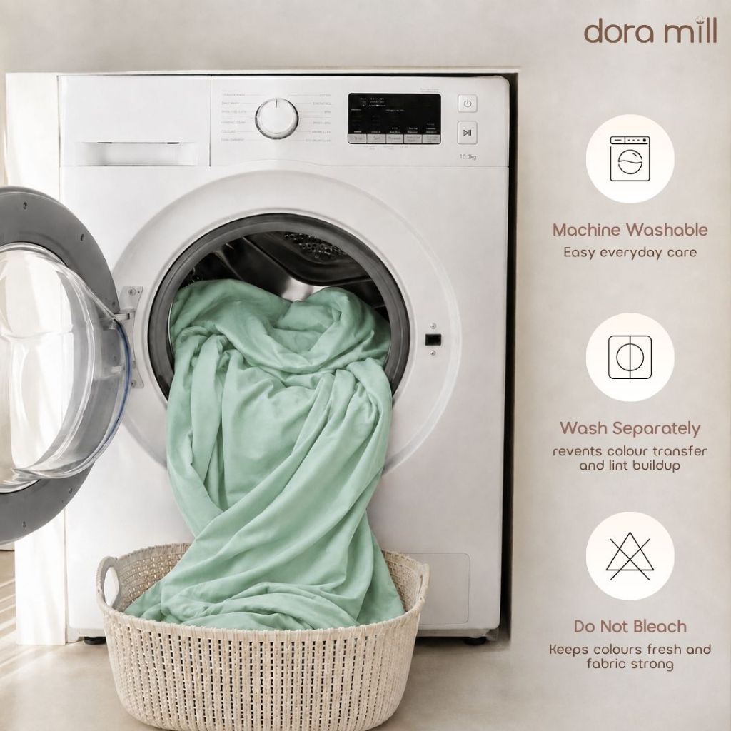 DORAMILL ComfyAir Plain Colour Pillow Case #ACD