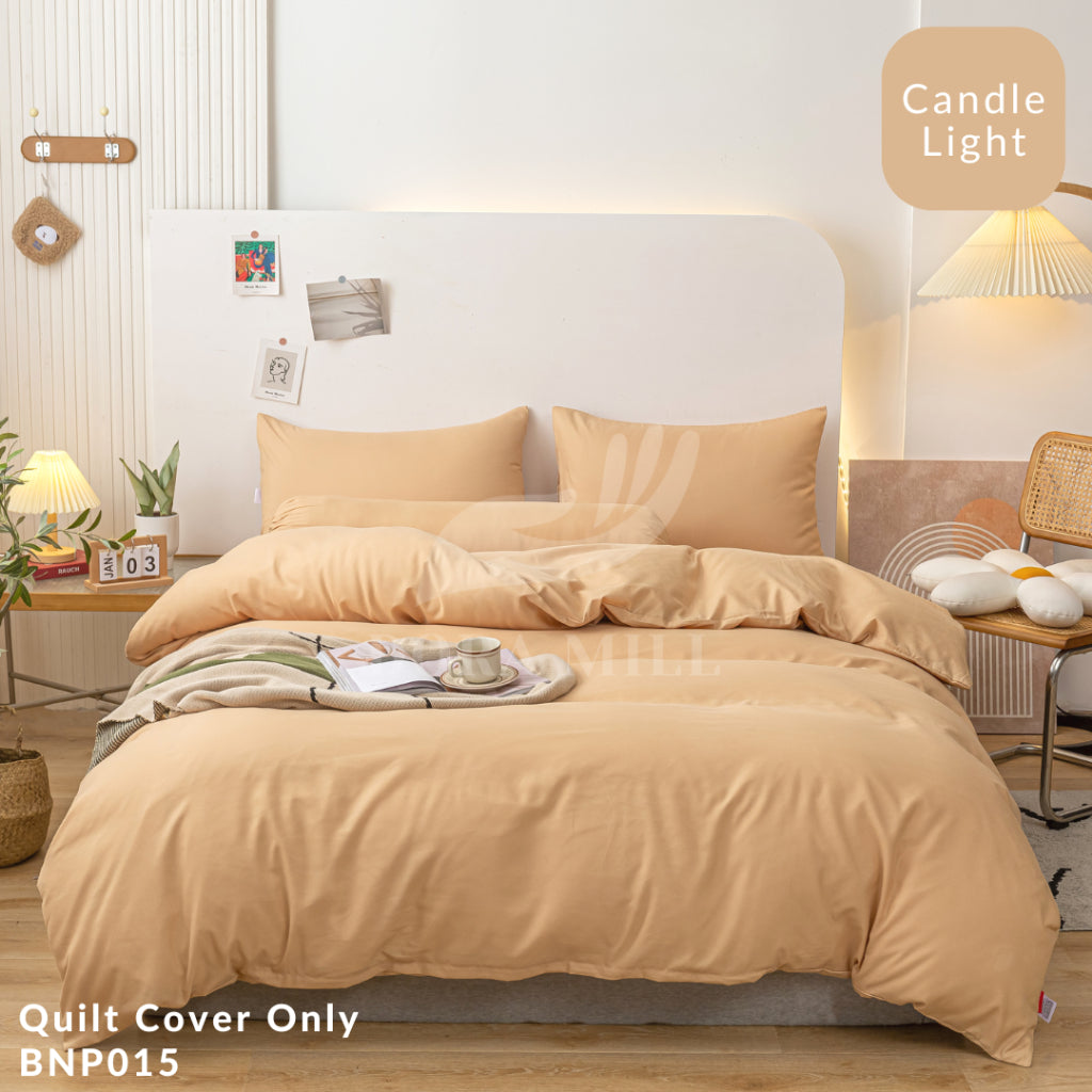 DORAMILL ComfyAir Plain Colour Duvet Cover ONLY #BNP