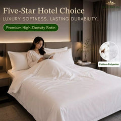 DORAMILL SatinWeave™ Premier 60 Sateen Hotel Quilt Cover Bedsheet Set