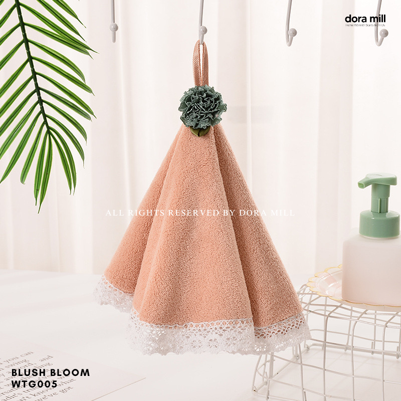 DORAMILL Hand Towel Hanging Hand Towel Kitchen Kitchen Towel Cotton Tuala Dapur Bundle Murah #WTG