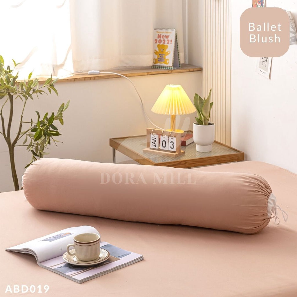 DORAMILL ComfyAir Plain Colour Bolster Case #ABD