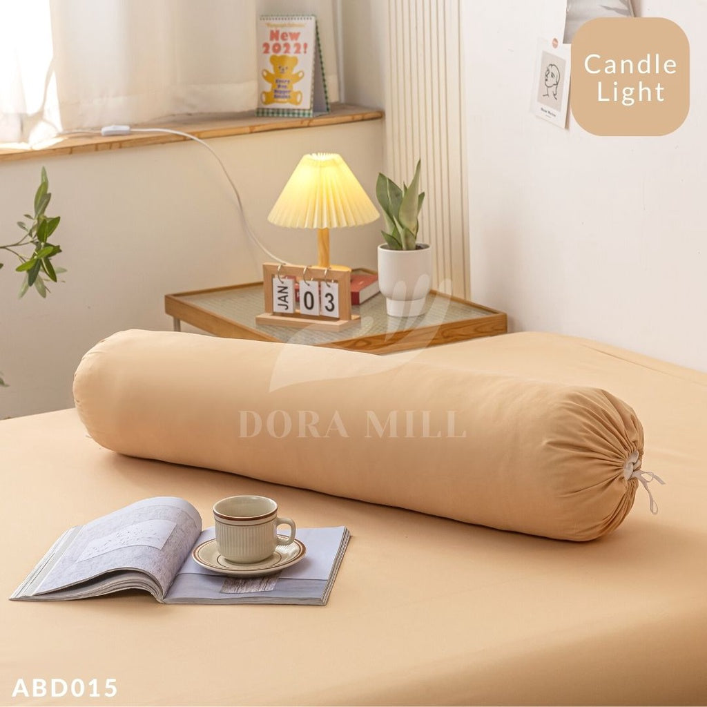 DORAMILL ComfyAir Plain Colour Bolster Case #ABD