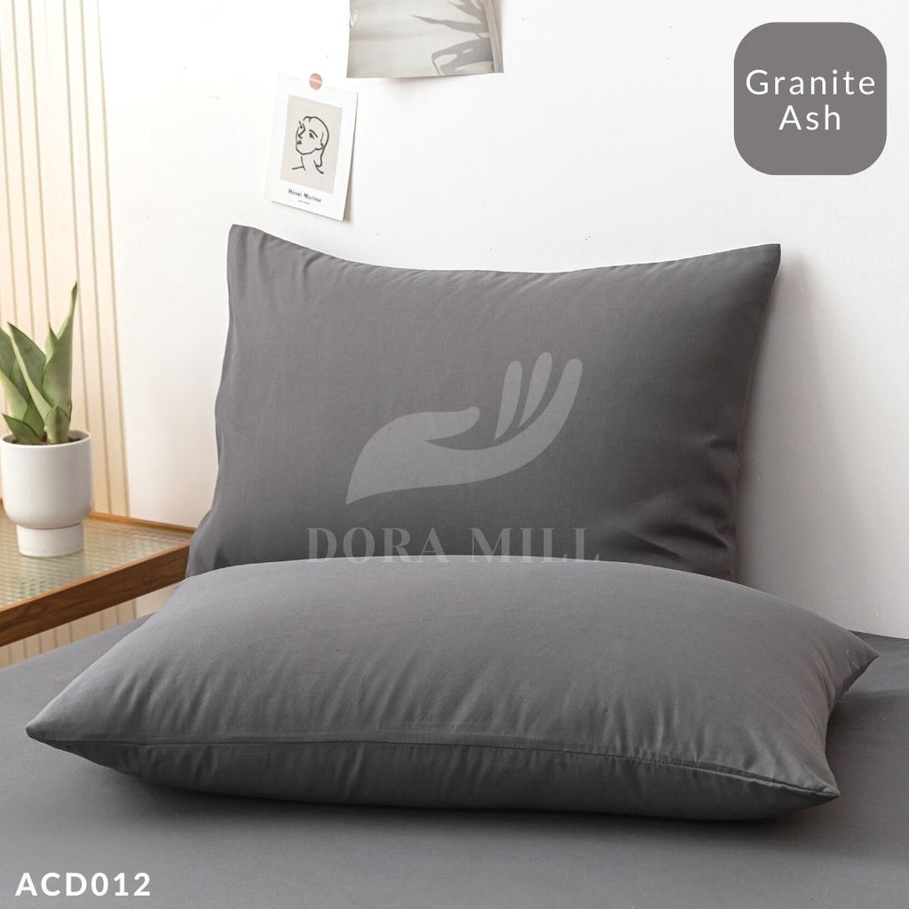 DORAMILL ComfyAir Plain Colour Pillow Case #ACD