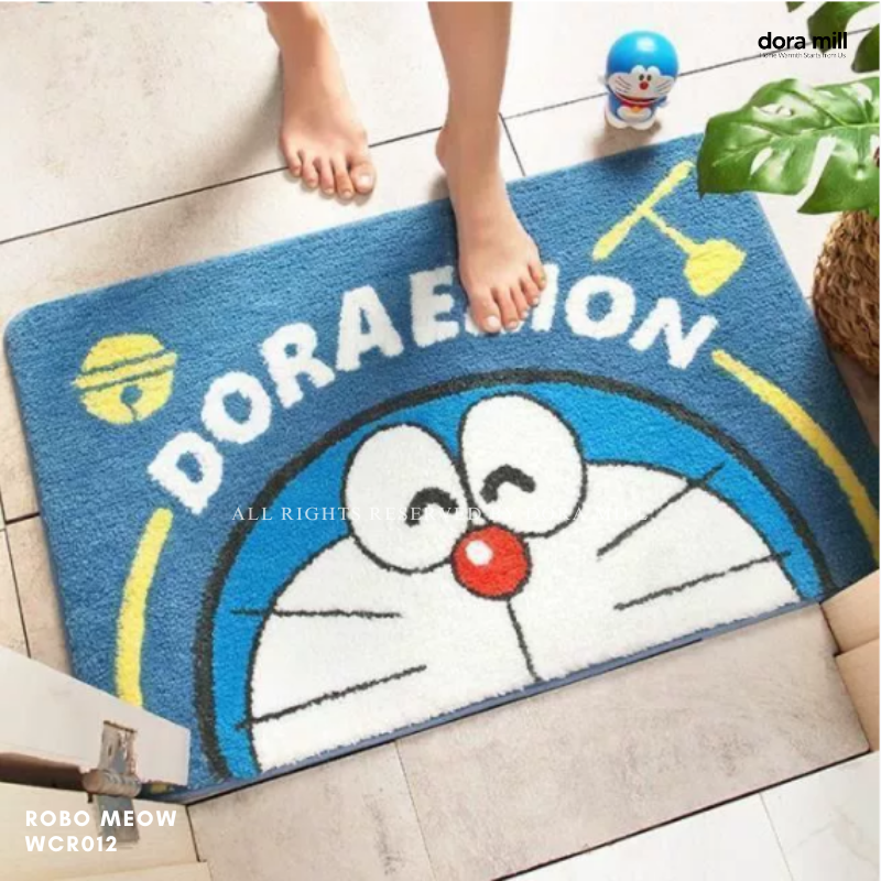 Dora Mill Cartoon Home Decor Imitation Cashmere Floor Mat - Living Room/Bathroom Cartoon Velvet Carpet #WCN
