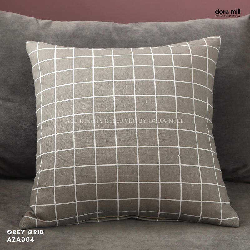 Dora Mill Classic Series Linen Cotton Throw Pillow Case – Sofa Cushion Cover #AZA