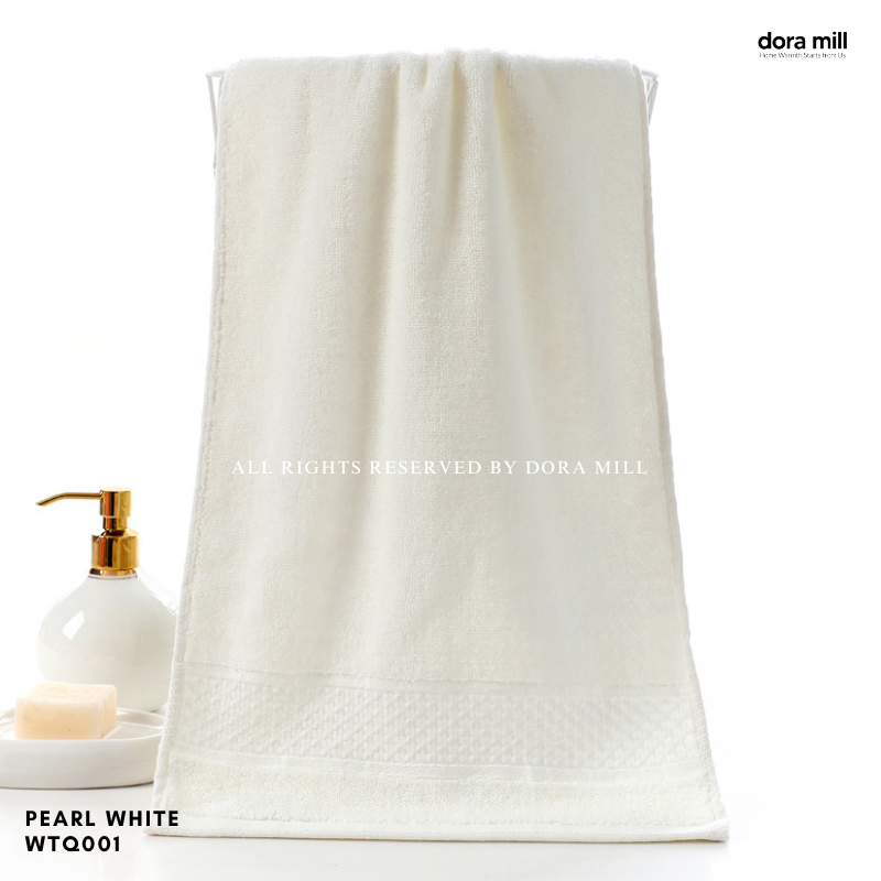Dora Mill Hotel Premium Japan-Inspired Bath Towel – 100% Pure Cotton Luxury #WTQ