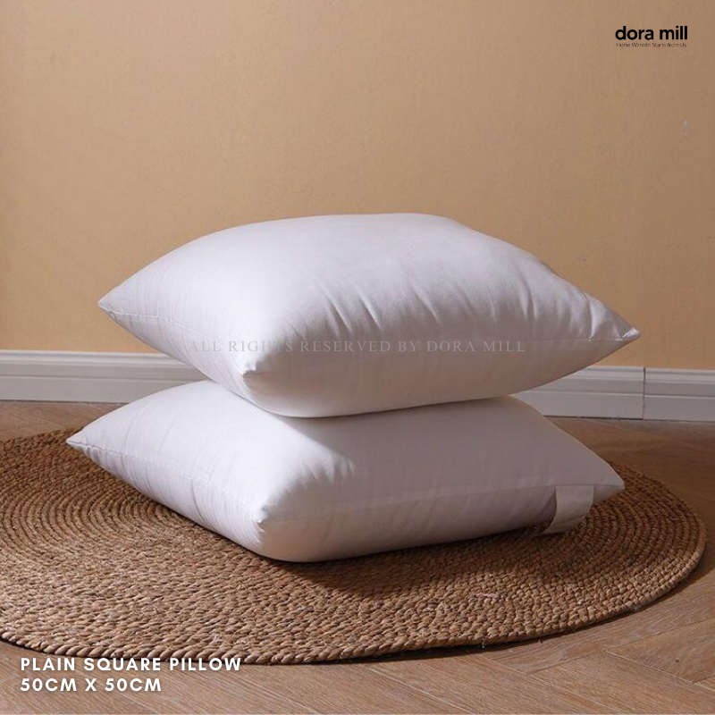 Bantal Lempar Dora Mill Kusyen Persegi Bantal Persegi - 45cm/50cm